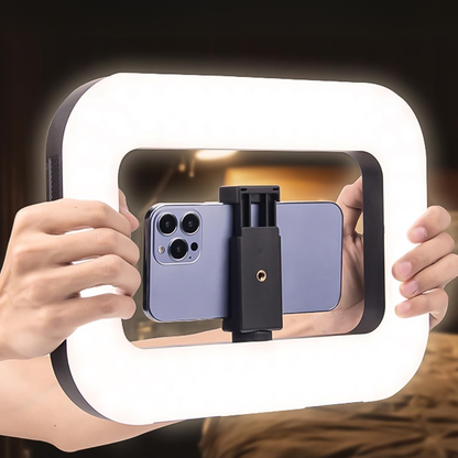 LÁMPARA LED MULTIFUNCIONAL: Soporte para Smartphone y Brazo Flexible💡📱