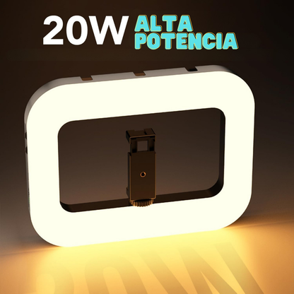 LÁMPARA LED MULTIFUNCIONAL: Soporte para Smartphone y Brazo Flexible💡📱