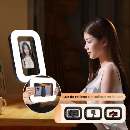 LÁMPARA LED MULTIFUNCIONAL: Soporte para Smartphone y Brazo Flexible💡📱