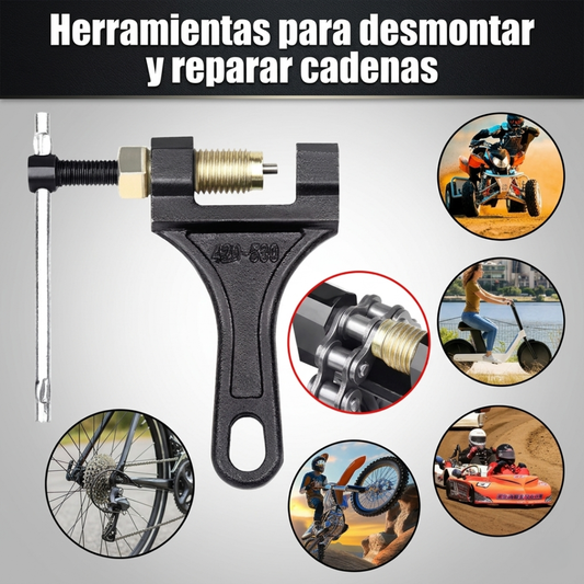 Herramientas para desmontar y reparador cadenas: Alineación milimétrica⛓️⛓️‍💥