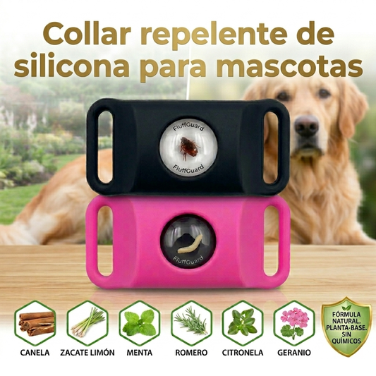 Collar Repelente Pro de Silicona: Protección Continua🐶🐱