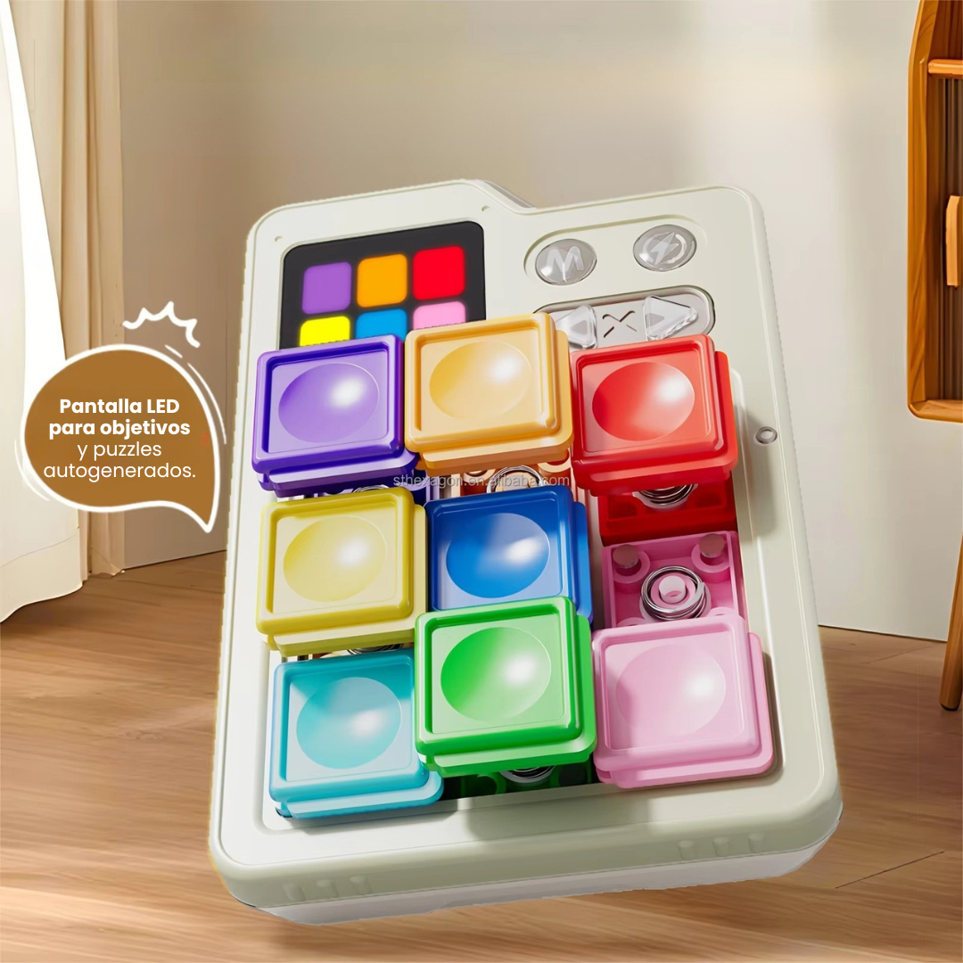 ROMPECABEZAS INTELIGENTE: Desafío Klotski y niveles de lógica🧩