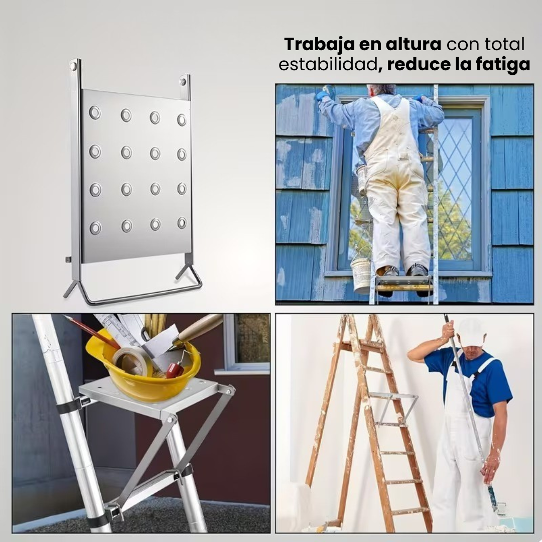 AYUDANTE ERGONÓMICO PARA ESCALERAS: Plataforma de alta resistencia🪜