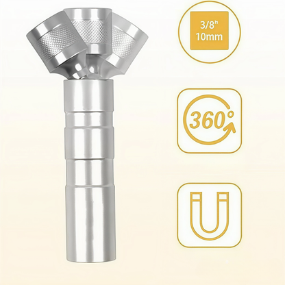 SET DE HERRAMIENTAS MAGNÉTICAS PARA BUJÍAS:  Cabezal Rotatorio Universal⚙️🧰