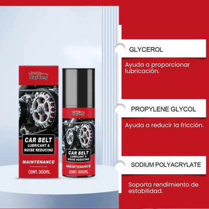 Reductor de Ruido para Correa del Motor | Elimina el Chirrido y Mejora el Rendimiento. 🔇🚗