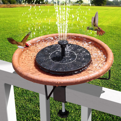 FUENTE DE AGUA SOLAR FLOTANTE: Sistema de Aspersión Eco-Friendly🐦⛲