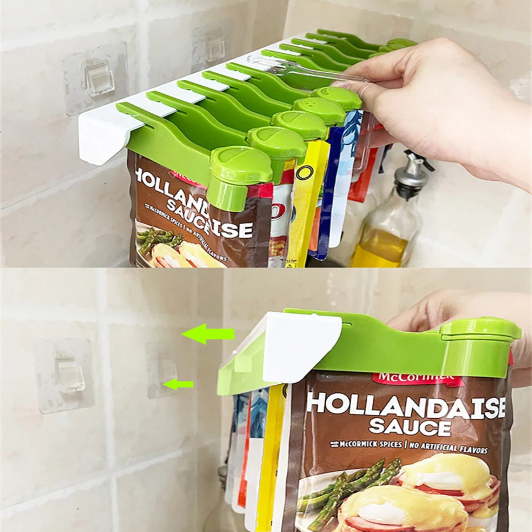 Organizador de Especias Pro Estante de Pared de Alta Capacidad🫚🍳