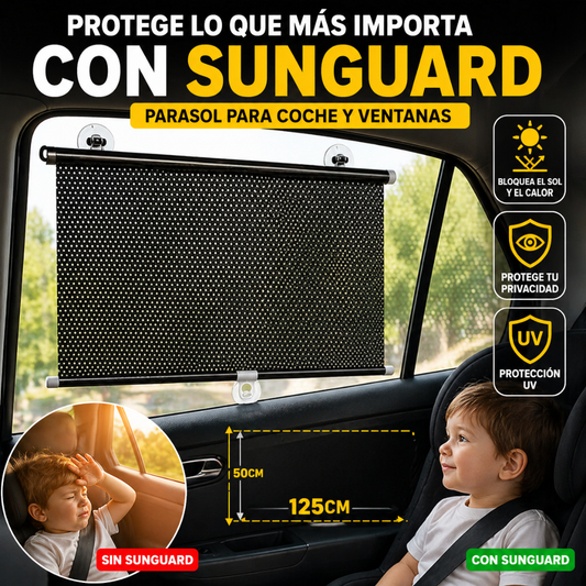 Parasol Retráctil SUNGUARD Multi-Entorno | Privacidad y Control Térmico☀️🚗
