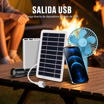 Micro-Panel Solar Flexible Pro | Energía Portátil de 5V☀️🪫