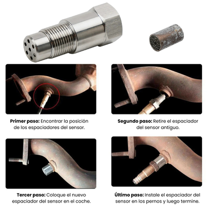 Adaptador Eliminador de Luz de Motor (CEL) con Convertidor Catalítico🧰⚙️