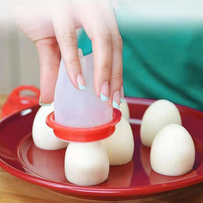 EGGPOACHER + x6 Moldes de Silicona para Huevos Perfectos🐣🥚