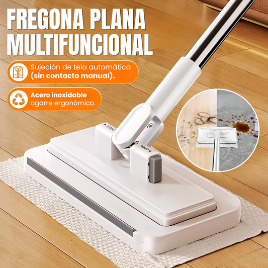 FREGONA PLANA MULTIFUNCIONAL: Sistema de Sujeción Automática🫧🧽