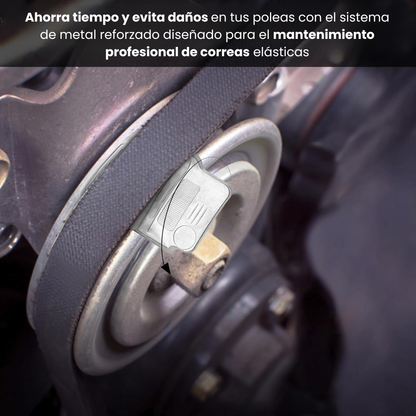 SET X2 DE HERRAMIENTAS PARA CORREAS: Instalación y Extracción en un solo paso🧰