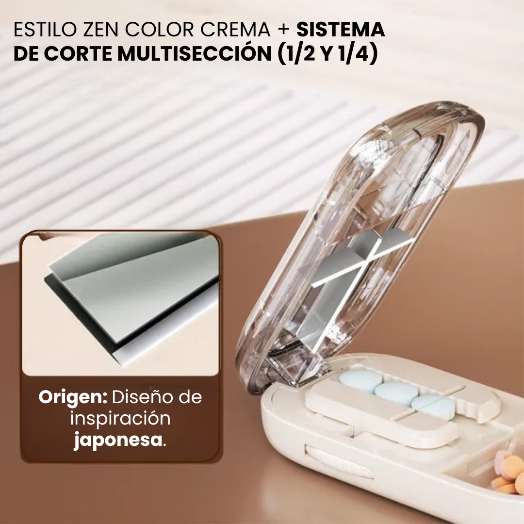 Cortador de Medicamentos de Estilo Japonés💊🏥