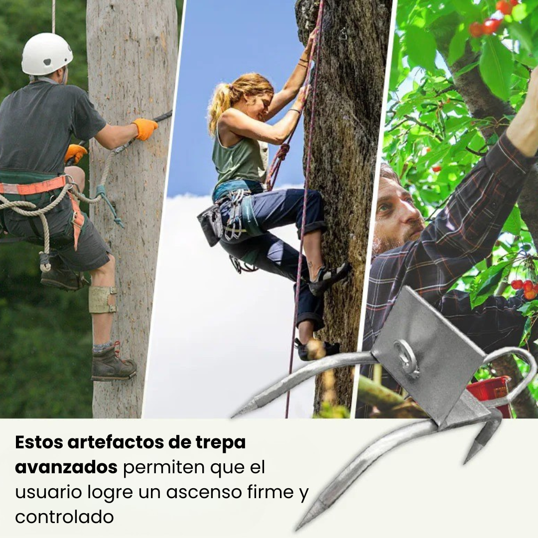 PACK X2 ARTEFACTOS TREPADORES PROFESIONALES: Sistema de Garras de Acero🪢🛤️