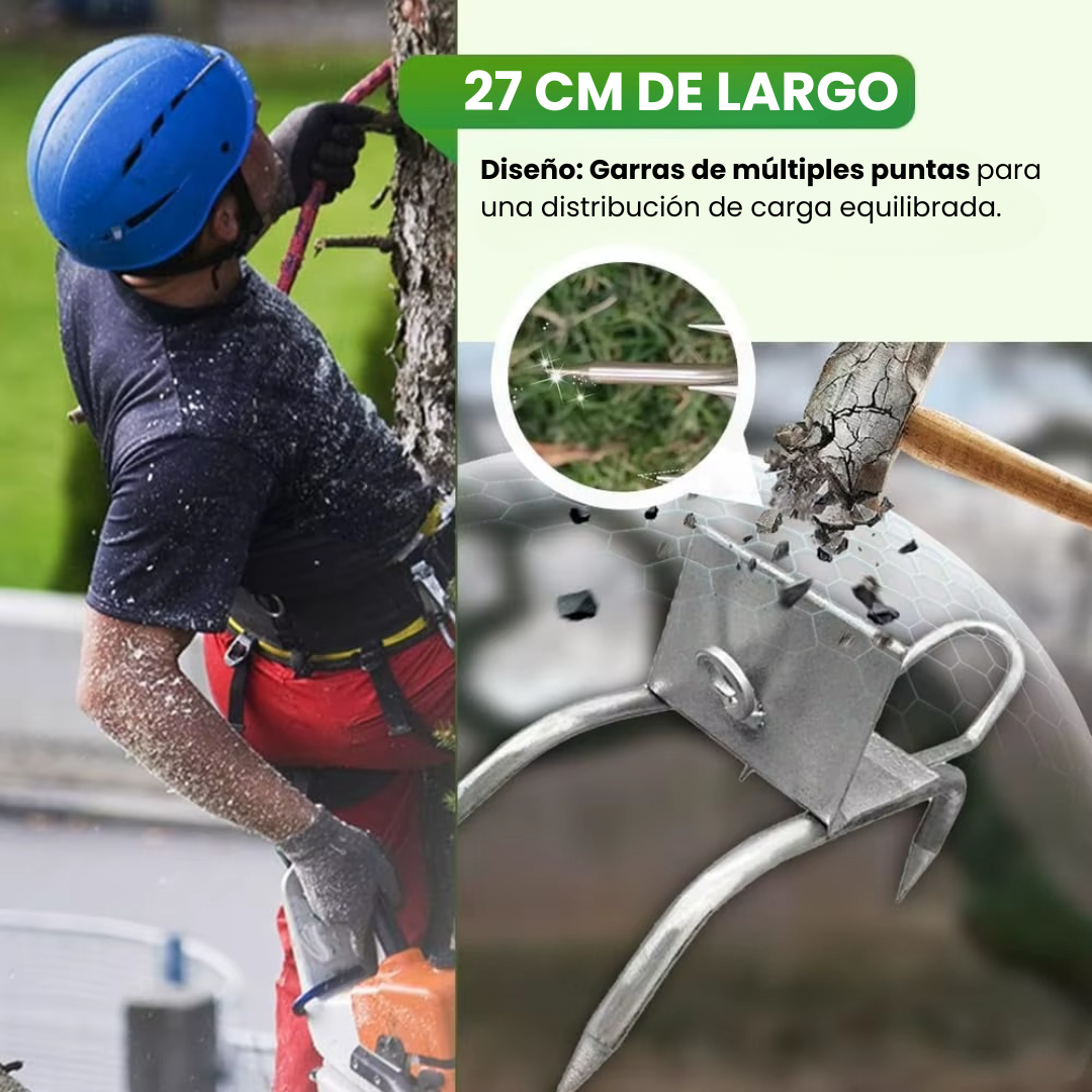 PACK X2 ARTEFACTOS TREPADORES PROFESIONALES: Sistema de Garras de Acero🪢🛤️