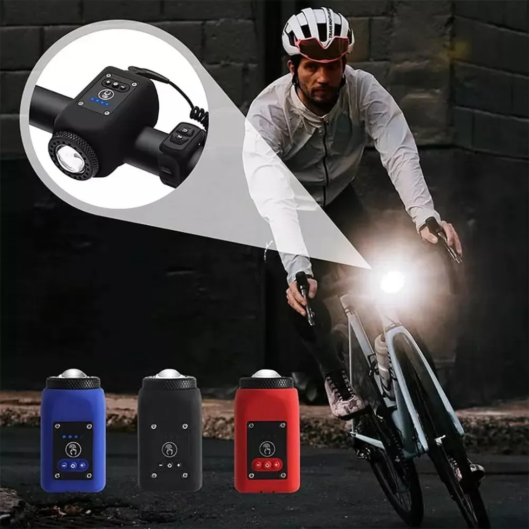Luz de Conducción Nocturna con Bocina Electrónica USB🔦⚡