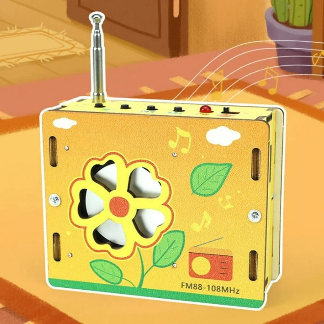 KIT DE RADIO DIY: Ingeniería creativa y aprendizaje STEM📻