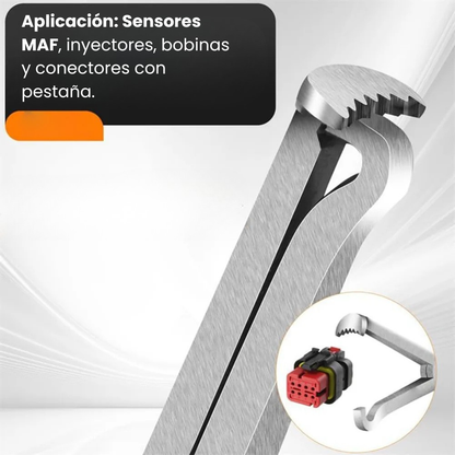 SET DE EXTRACCIÓN ELÉCTRICA: Alicates de precisión y separador de doble punta🧰