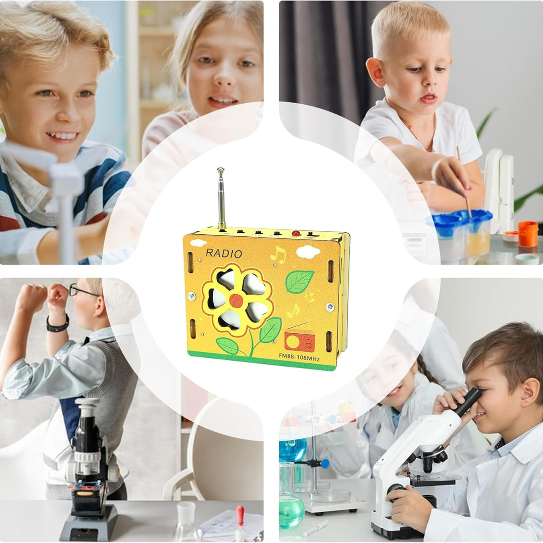 KIT DE RADIO DIY: Ingeniería creativa y aprendizaje STEM📻