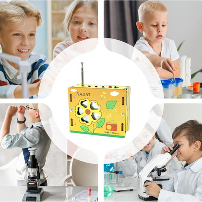 KIT DE RADIO DIY: Ingeniería creativa y aprendizaje STEM📻