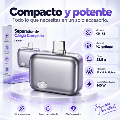 ⚡Separador Inteligente de Carga Automática🔋