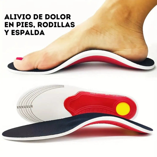 Plantillas ortopédicas para el dolor de pies, rodillas y espalda baja