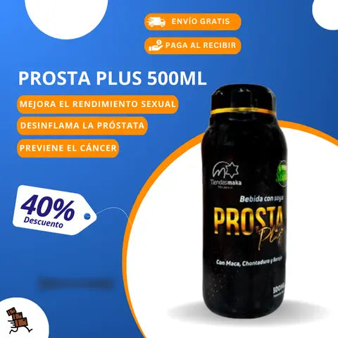 PROSTA PLUS® El fin a los problemas de próstata