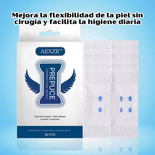 PARCHE CORRECTOR PARA PREPUCIO (40 unidades)