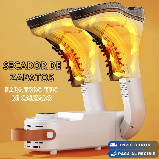 SECADOR DE ZAPATOS: Elimina olores y seca rápido 🌬️