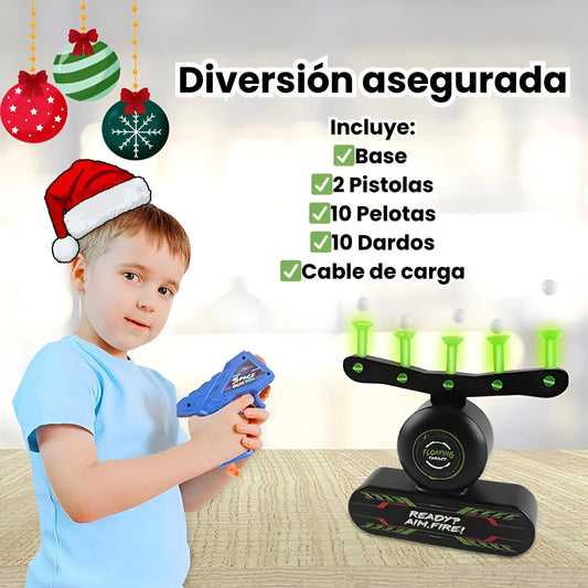 illumiStriker™️ Juego De Dardos Flotante Y Pelotas