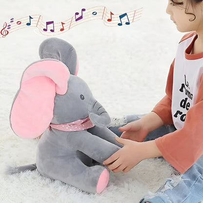 ELEFANTE MUSICAL INTERACTIVO CON OREJAS MÓVILES