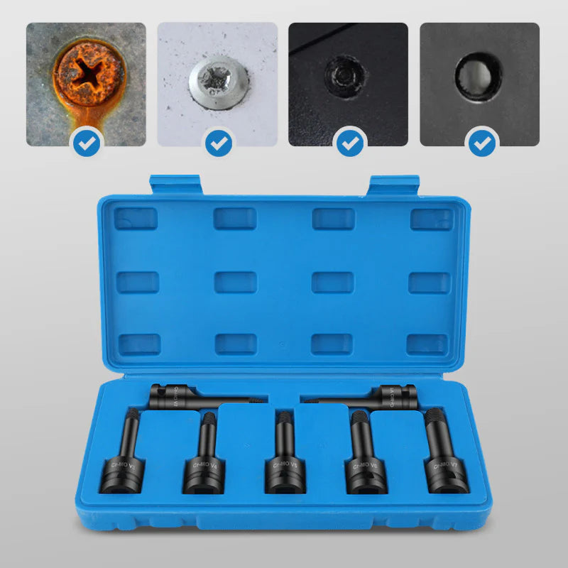 FixOut™ – Kit Extractor de Tornillos Dañados