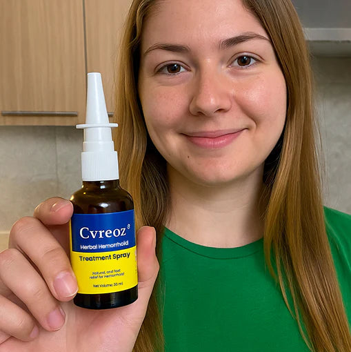 Cvreoz® Spray anal para el tratamiento de hemorroides a base de hierbas
